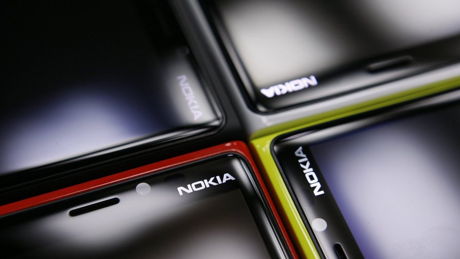 Mobiln telefony Nokia.