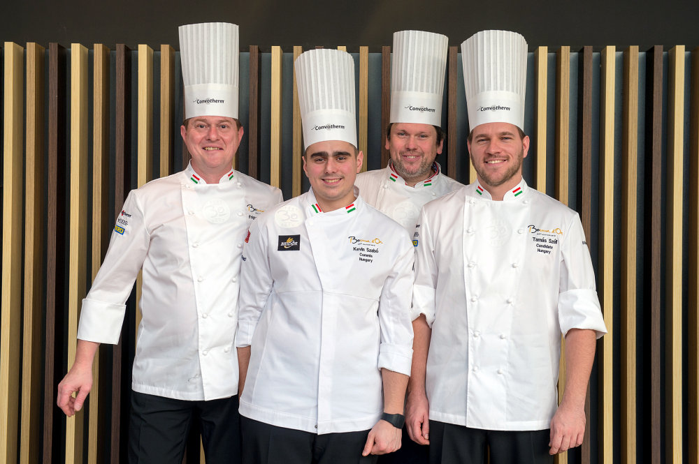 4. místo na kuchařském klání Bocuse d’Or obsadil maďarský tým.