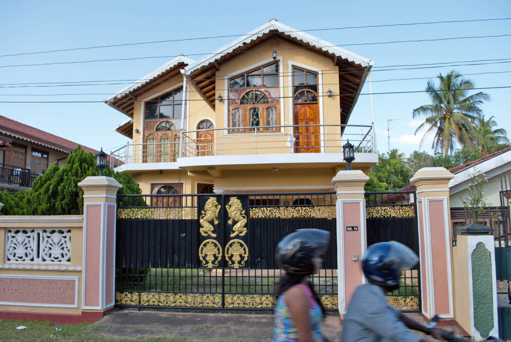 Srí Lanka: vila je prázdná, majitelé pracují v cizině.