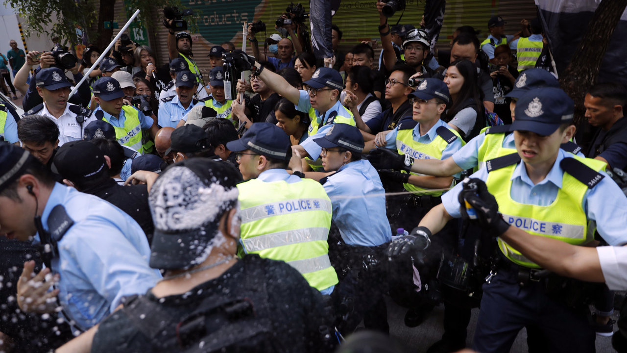 Hongkongsk protesty proti n.