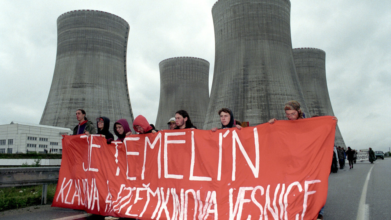 Protesty proti Jadern elektrrn Temeln