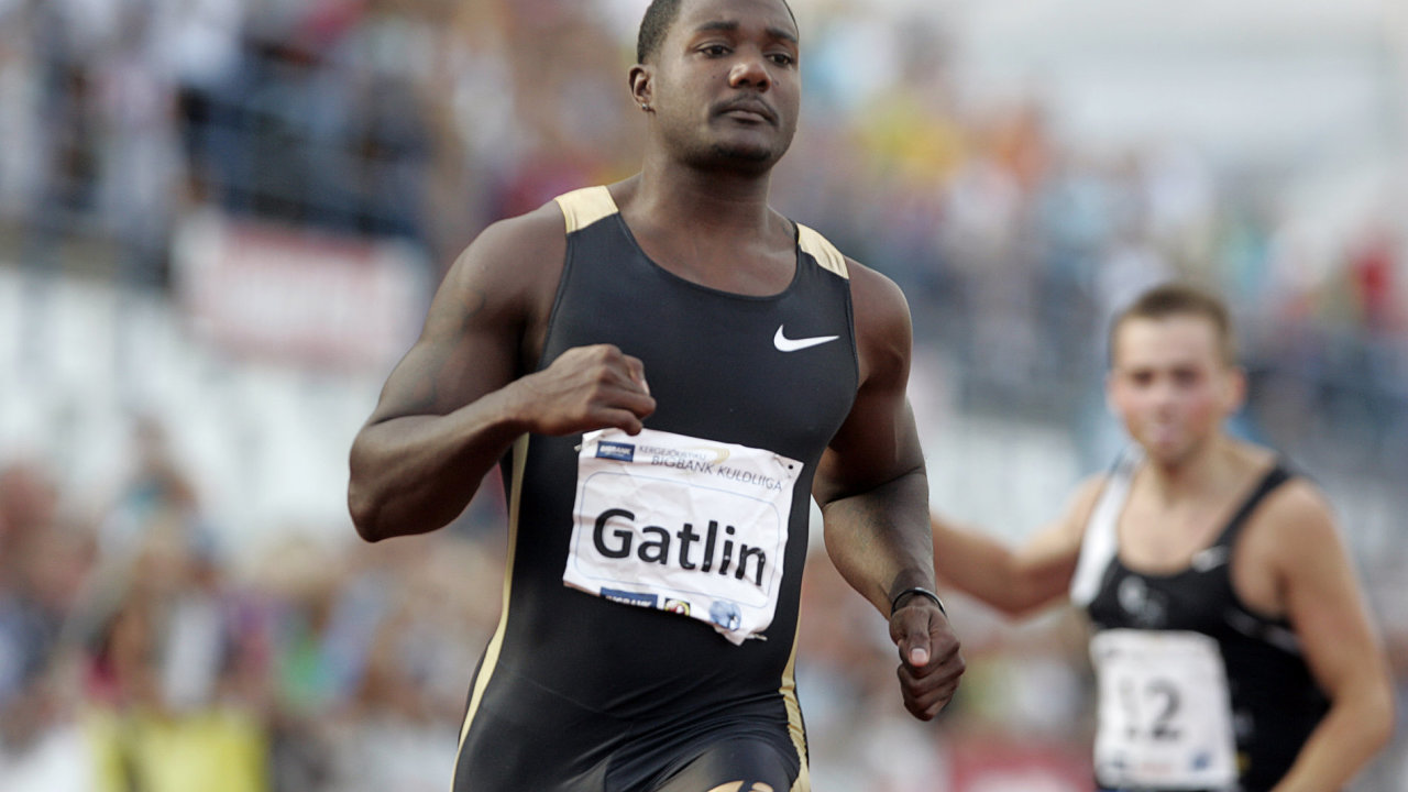 Sprinter Justin Gatlin