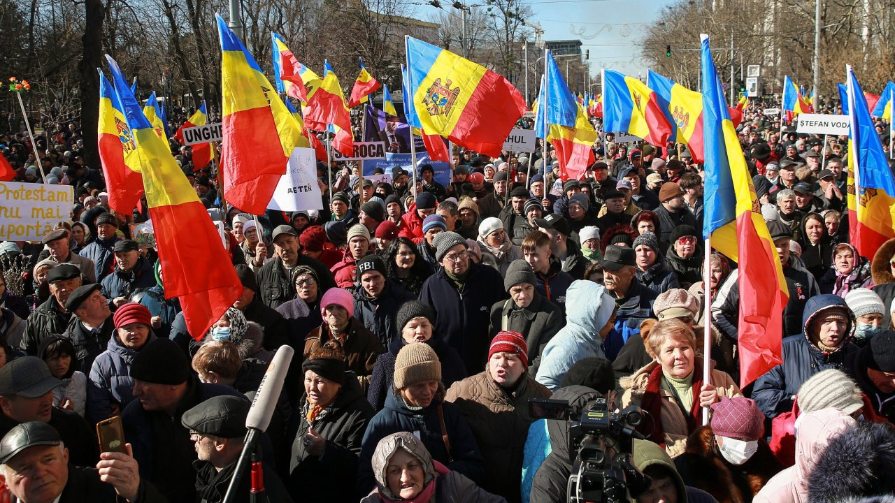 Protesty v Moldavsku