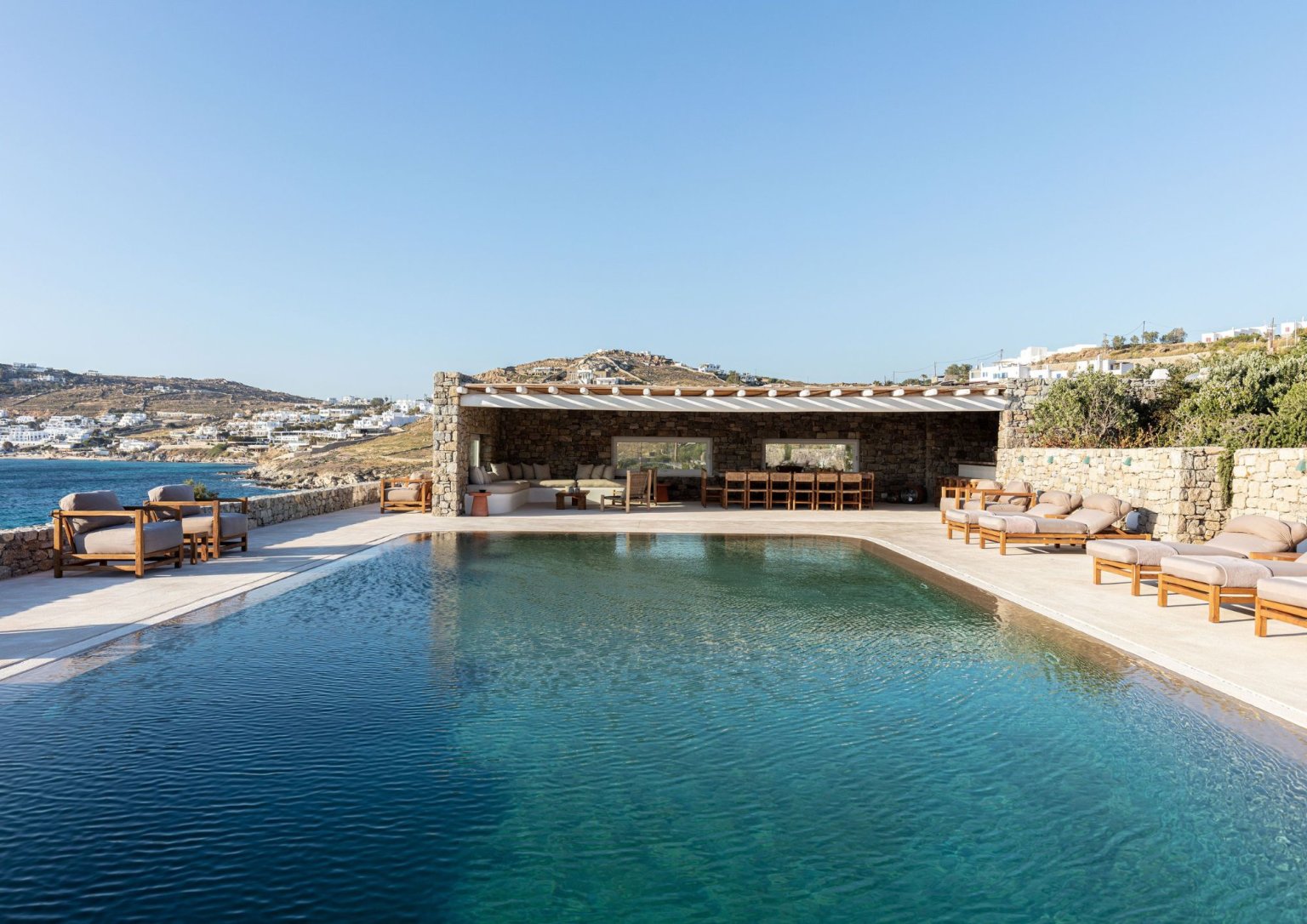 Villa Tama, Mykonos, ecko