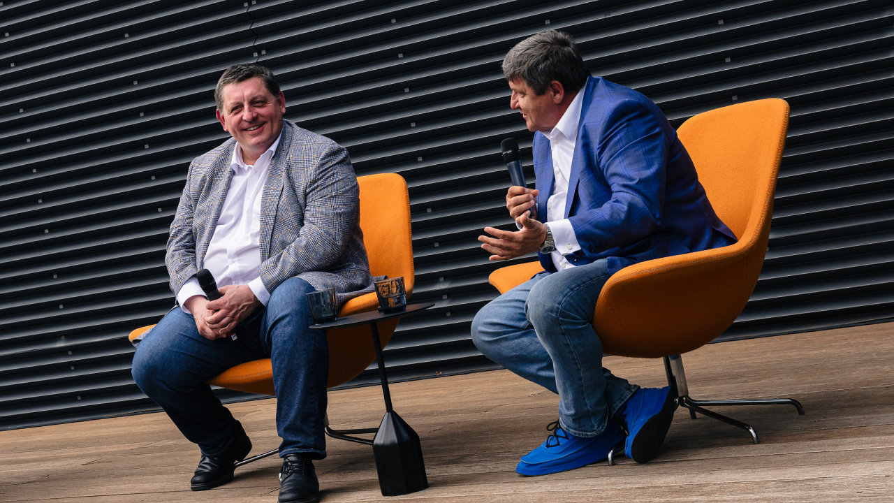 Michal Stachn�k (Microsoft) a Richard Kauck� (Software602)
