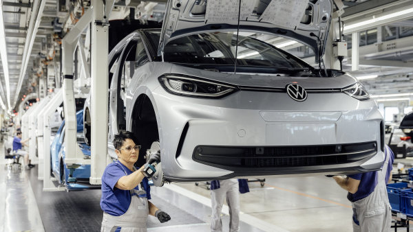 V�roba VW ID.3 ve Cvikov�