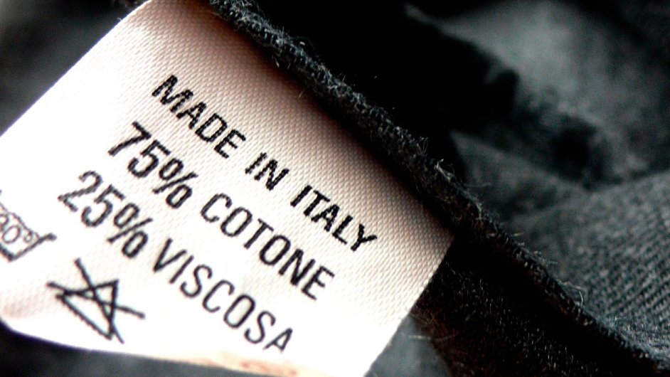 Cedulka Made in Italy má v Číně vysokou cenu