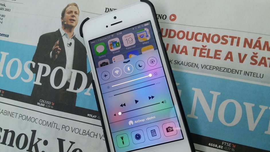 iPhone5 s iOS 7