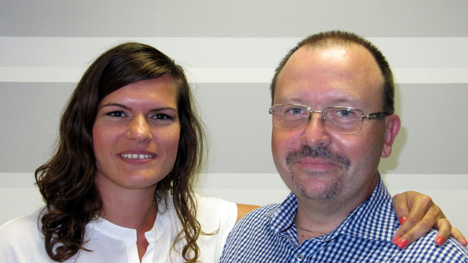 Martina Klozov, sales manager, a Radovan Vacek., senior sales manager v softwarov spolenosti AMI Praha.