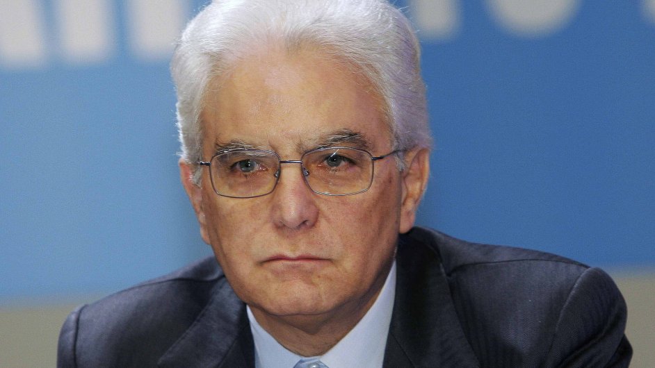 Italskm prezidentem se stal soudce Sergio Mattarella