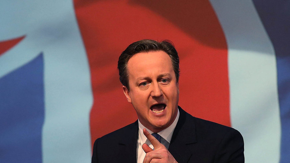 Ldr konzervativc Cameron slbil volim v ppad vtzstv referendum o vystoupen z EU.