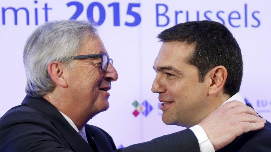 Tsipras a Juncker