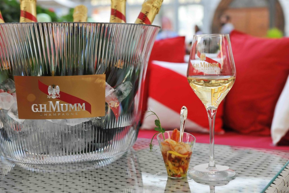 Mumm pop-up v centru Prahy