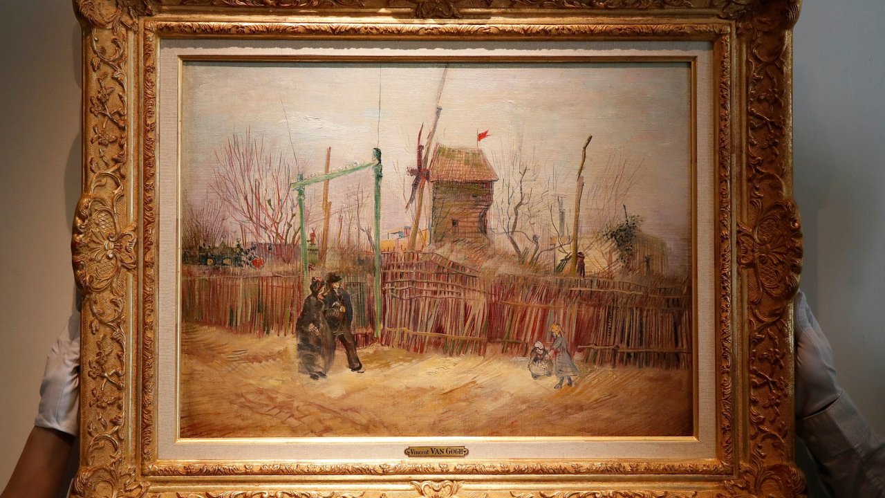 Obraz Vincenta Van Gogha se v paøížské dražbì prodal za 14 milionù eur.