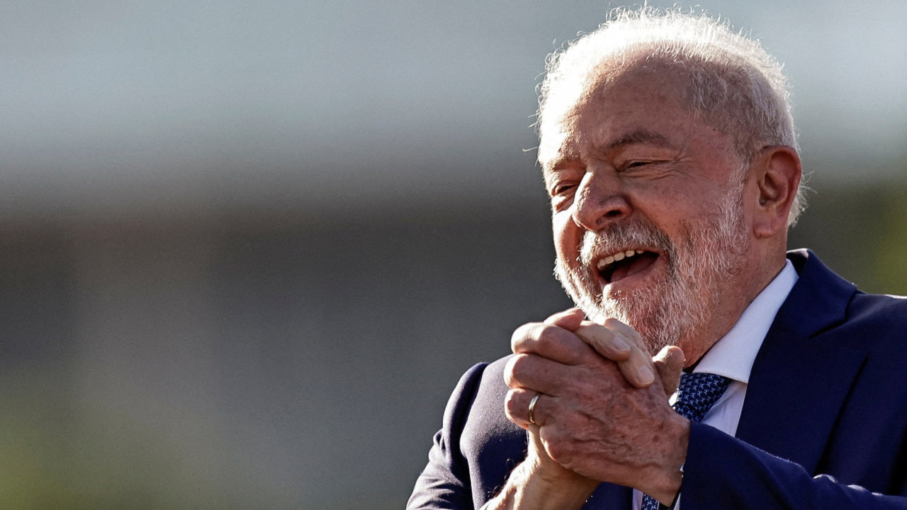 Staronový brazilský prezident Luiz Inácio Lula da Silva.