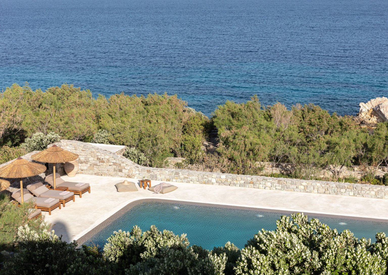Villa Tama, Mykonos, ecko