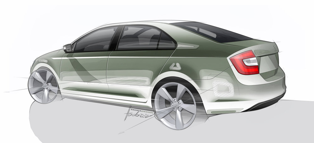 Škoda Rapid - design