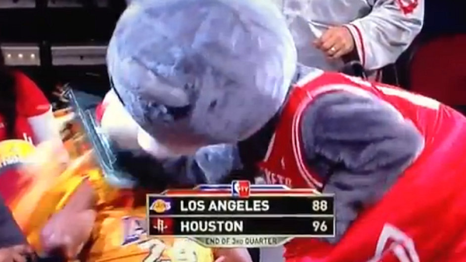 NBA Houston maskot