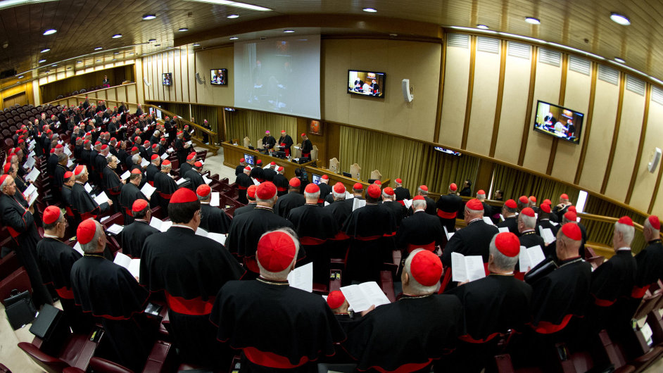 Kardinlov ped jednnm ve Vatiknu