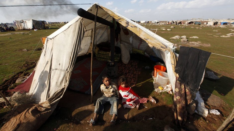 Uprchlický tábor v tureckém mìstì Viranºehir
