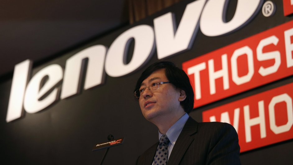 f nsk firmy Lenovo Jang Jan-ching.