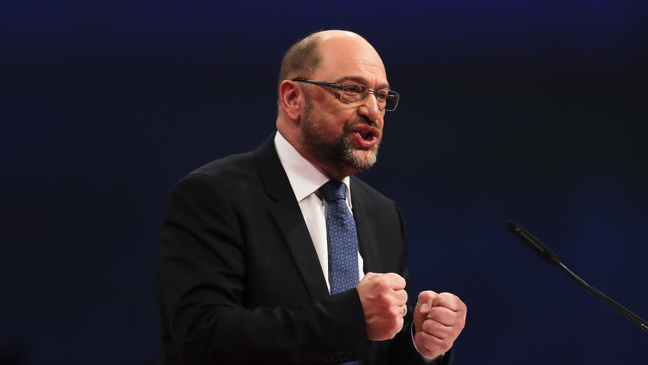 Pedseda SPD Martin Schulz.