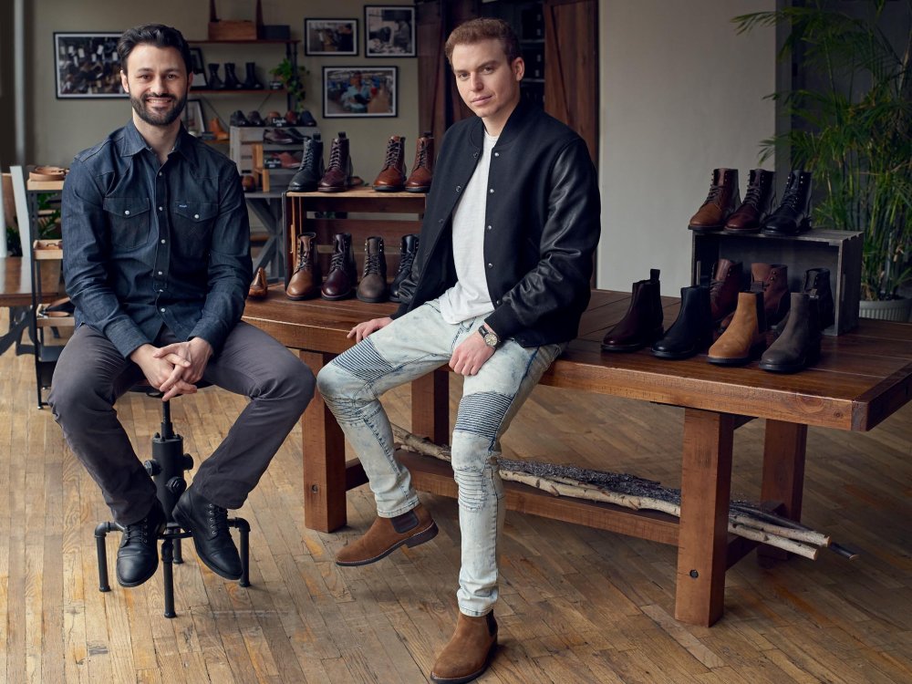 Connor Wilson (vlevo) a Nolan Walsh