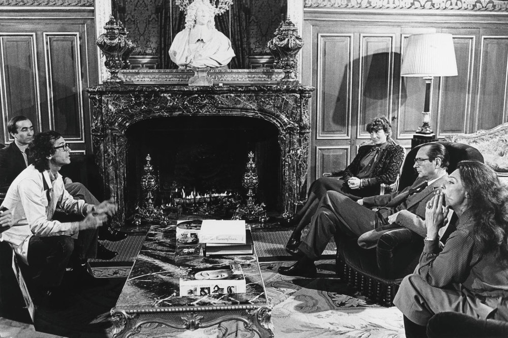 Vyjednávání se starostou Paříže Jacquesem Chiracem a dalšími vrcholnými představiteli Francie (1982)