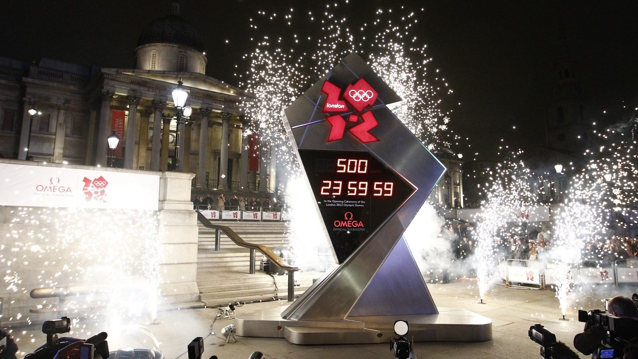 olympijske hry olympiada londyn 2012 countdown trafalgarske namesti 500 dnu