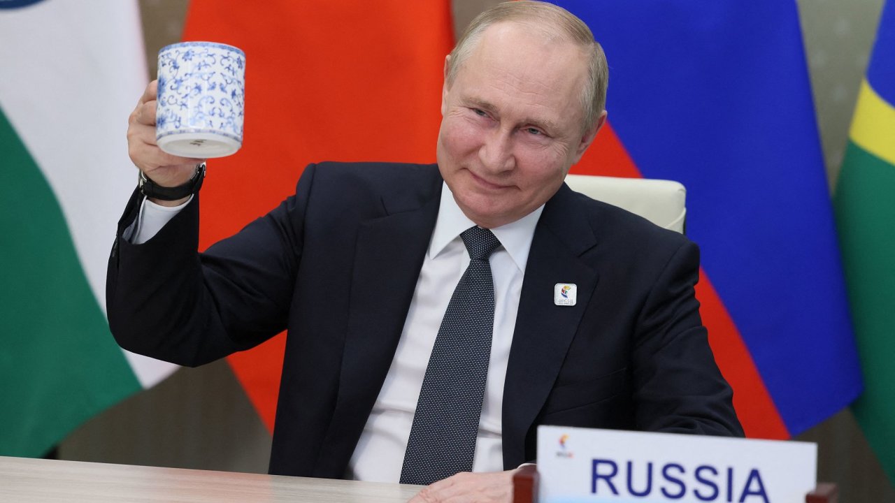 Plyn jako zbraò. Ruský prezident Vladimir Putin.
