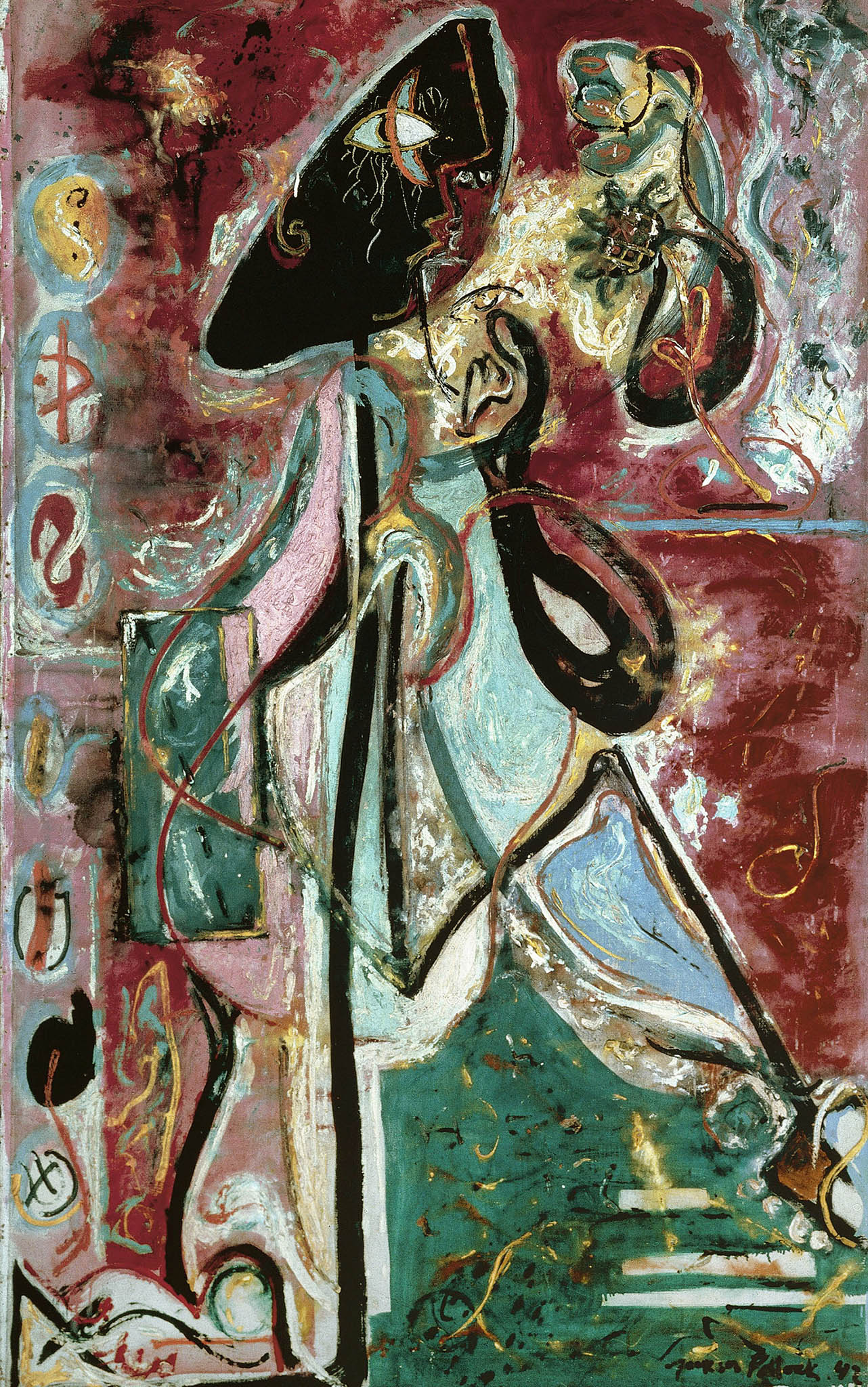 Jackson Pollock, Early Years (1934 – 1947)