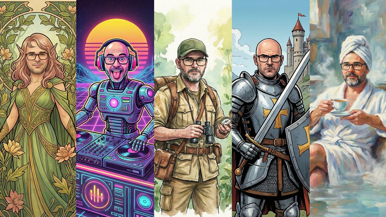 Vstup z AI systmu Nano Banana Pro