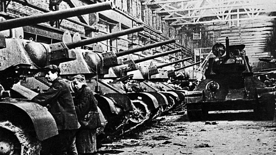 Vroba tank T-34 v SSSR.