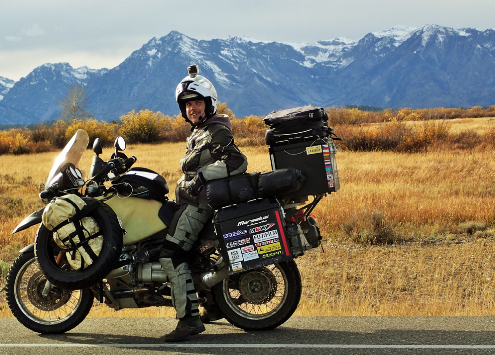 Brambora v Grand Teton National Park, Wyoming