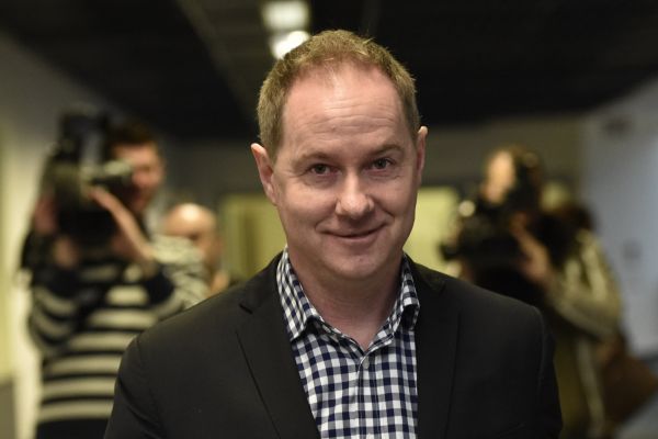 P�edseda hnut&iacute; STAN Petr Gazd&iacute;k.