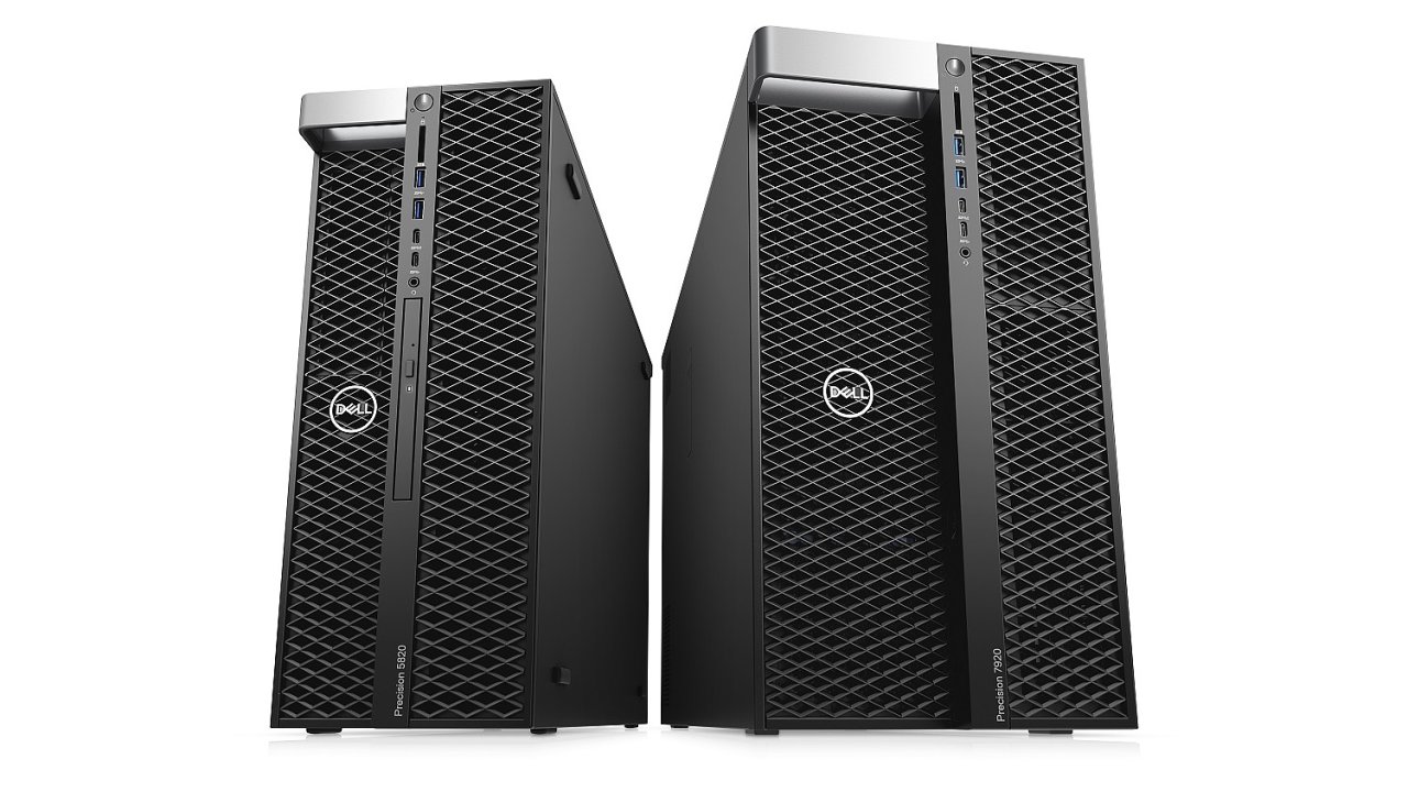 Dell pedstavil nov pracovn stanice Dell Precision (na obrzku PR7920 a PR5820)