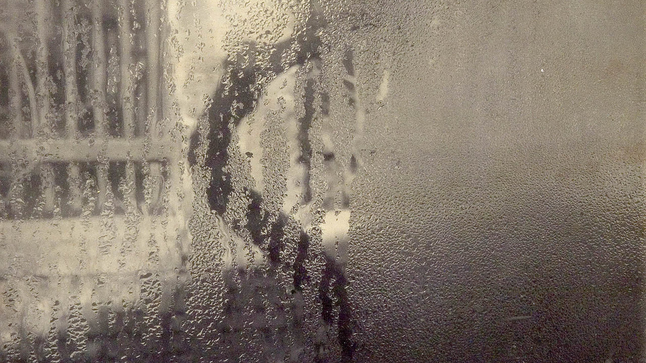 Okno ateliru, jak je Josef Sudek zachytil vroce 1945. Zknihy Vladimra Birguse aJana Mlocha esk fotografie 20.stolet vydan vnakladatelstv KANT roku 2010.