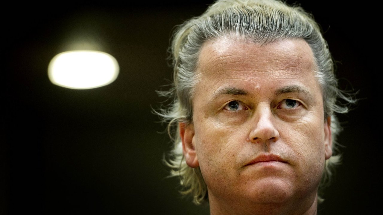 Holandský nacionalista Geert Wilders