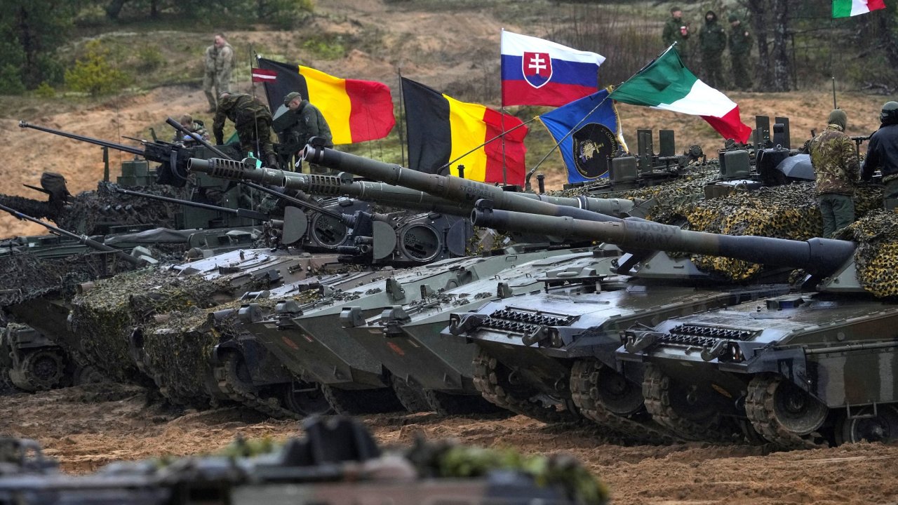 NATO se pøipravuje na nejvìtší vojenské cvièení od konce studené války.