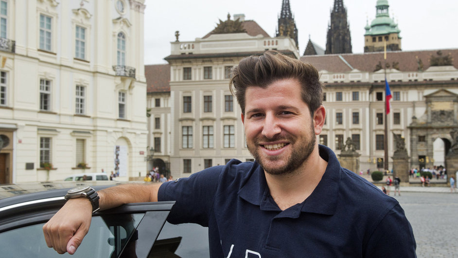 Uber na Hrad. Patrick Studener m na starost expanzi firmy ve stedn Evrop.