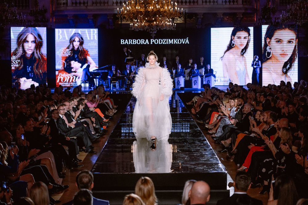 Momentka z českého a slovenského finále Schwarzkopf Elite Model Look