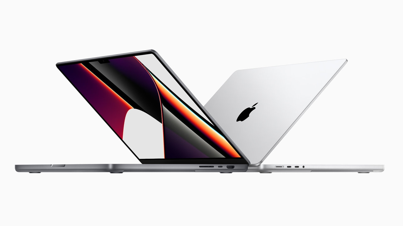 Apple MacBook Pro má dvì varianty, obì s výøezem v displeji a neuvìøitelným výkonem.