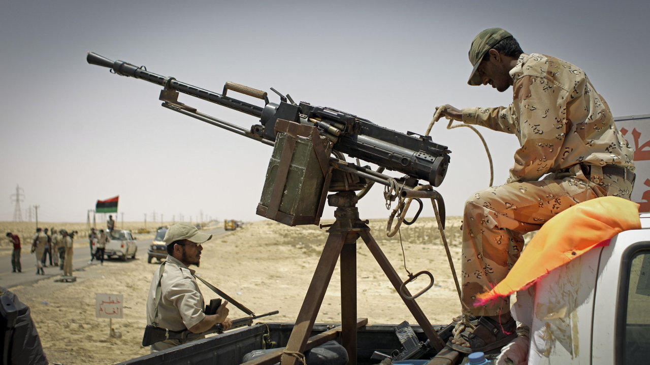 Libyjsk vlda chce zruit embargo na dovoz zbran. OSN to odmt, ilustran foto