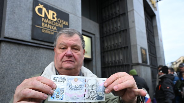 �esk� n�rodn� banka vyd�v� p�titis�cikorunu se speci�ln�m p��tiskem jako...