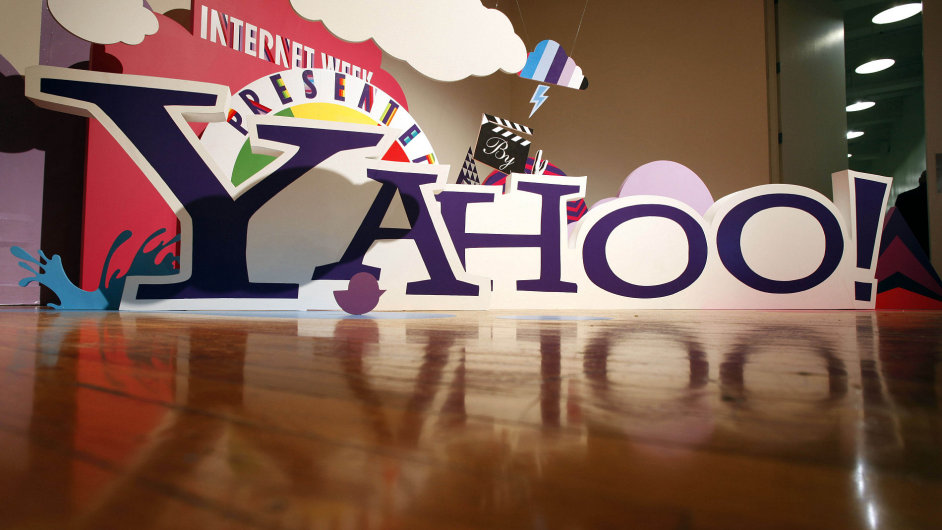 Logo americk internetov spolenosti Yahoo!