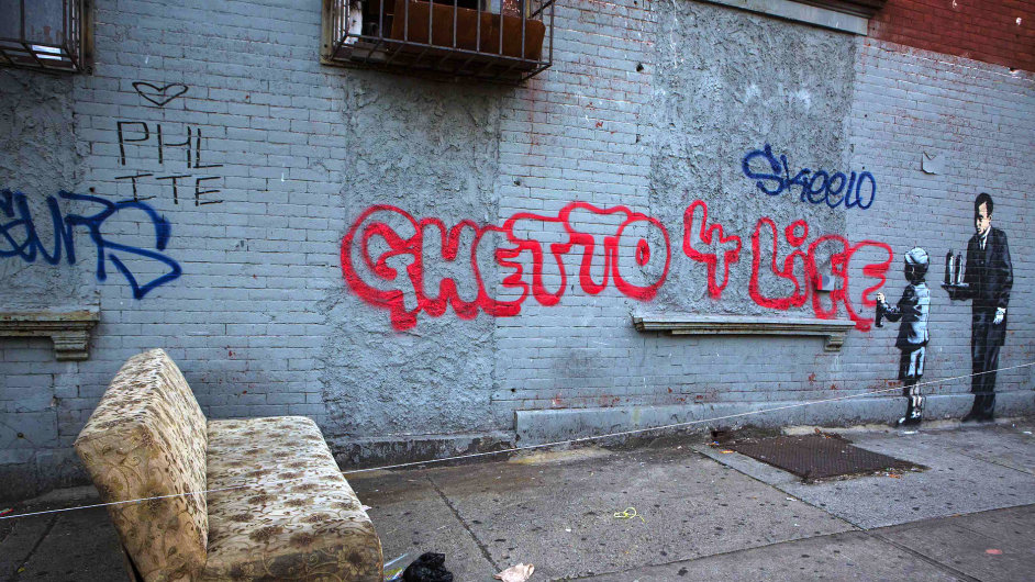 Sprejer Banksy uchvtil New York
