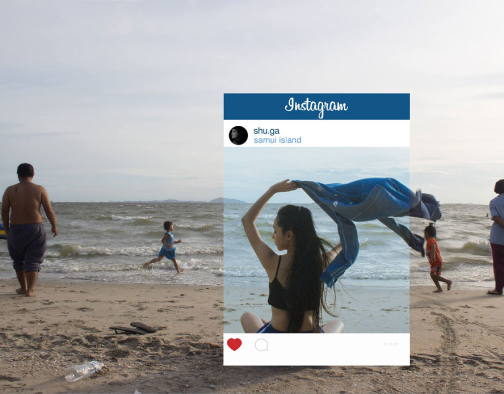 Instagramová realita Moře na Instagramu je vždy o něco modřejší, pláže čistší a dívky krásnější.