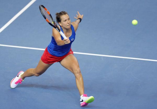 Barbora Str&yacute;cov&aacute; Fed Cup