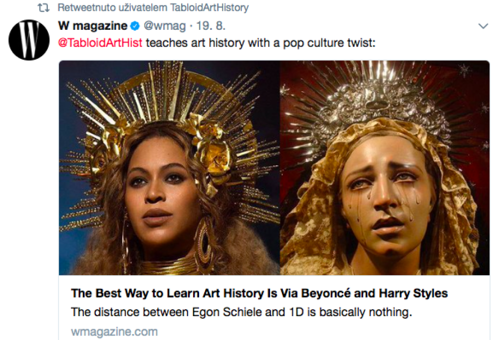 Beyoncé Beyoncé jako panenka Marie.