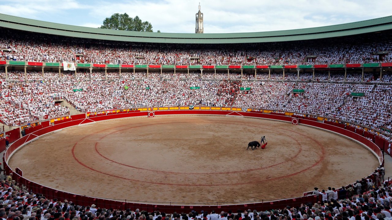 Korida, b zpasy, San Fermin festival, Pamplona